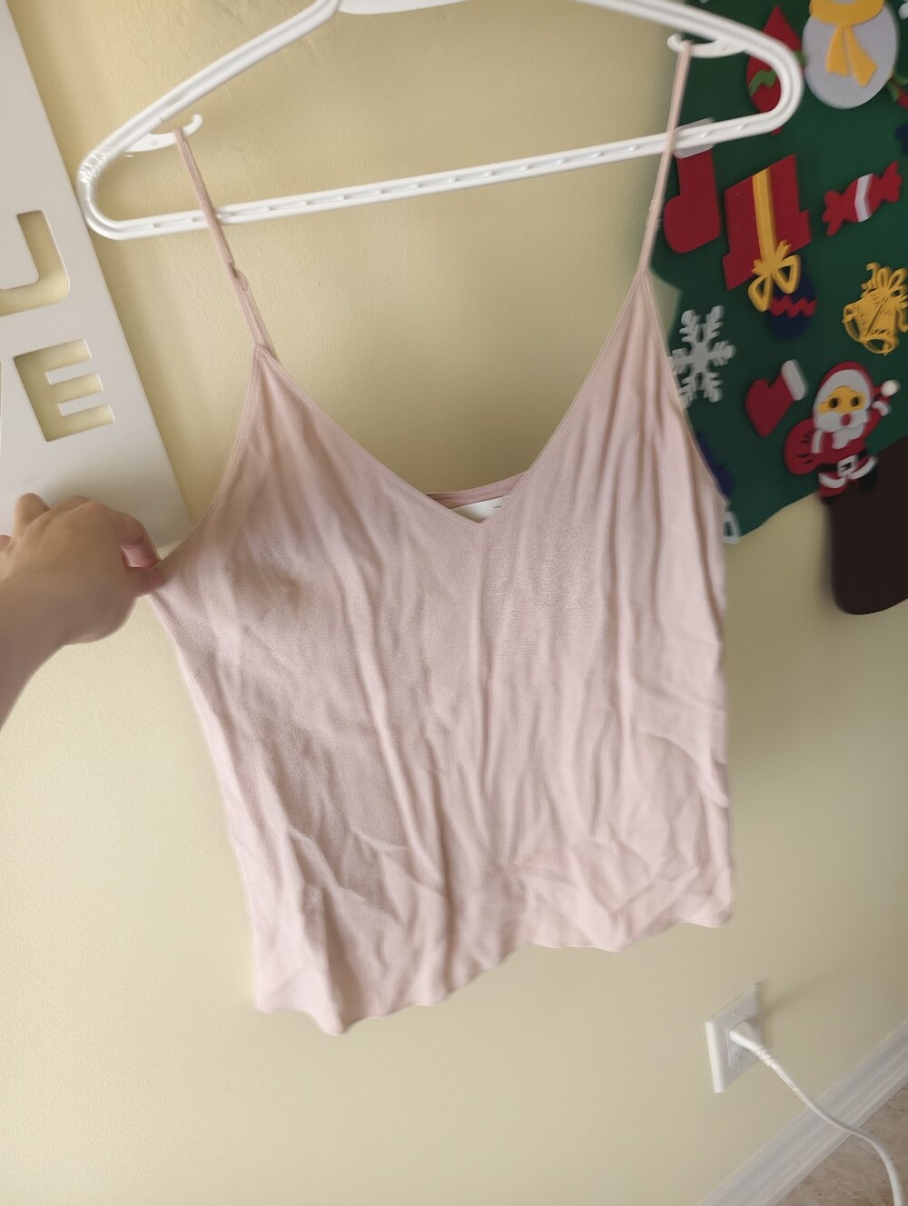 Wilfred Light Pink V-Neck Cami